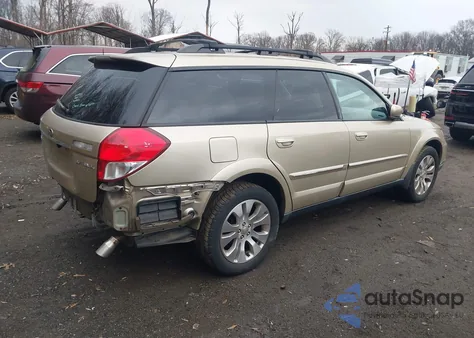 2009 Subaru Outback 2.5I Limited from USA, damaged, VIN 4S4BP66C997340773